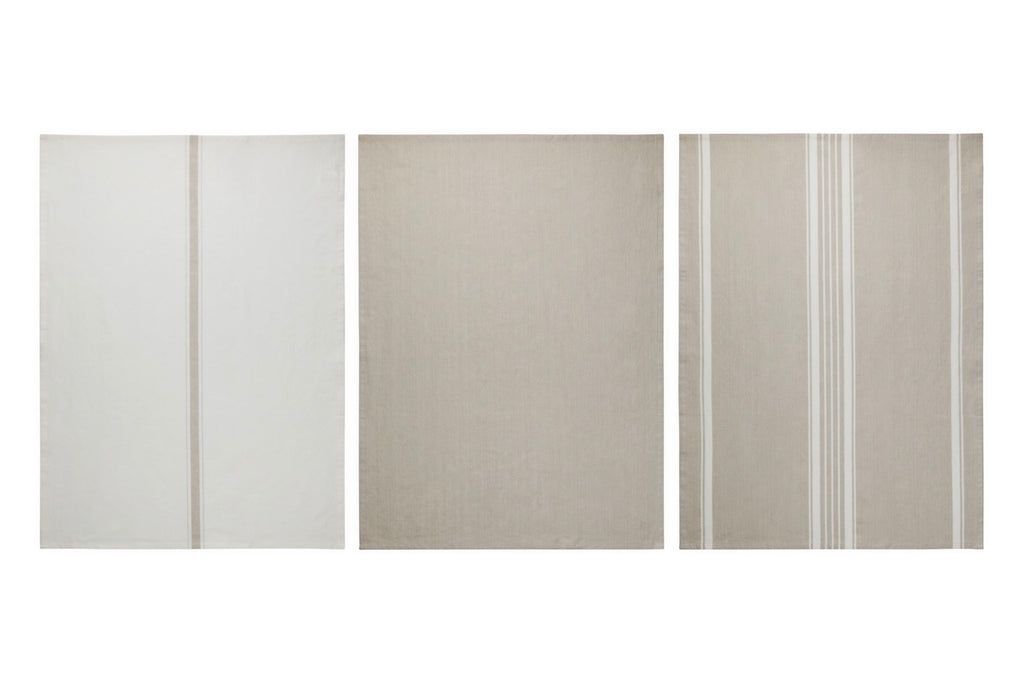 Kitchen Towels Sable, Set of 3