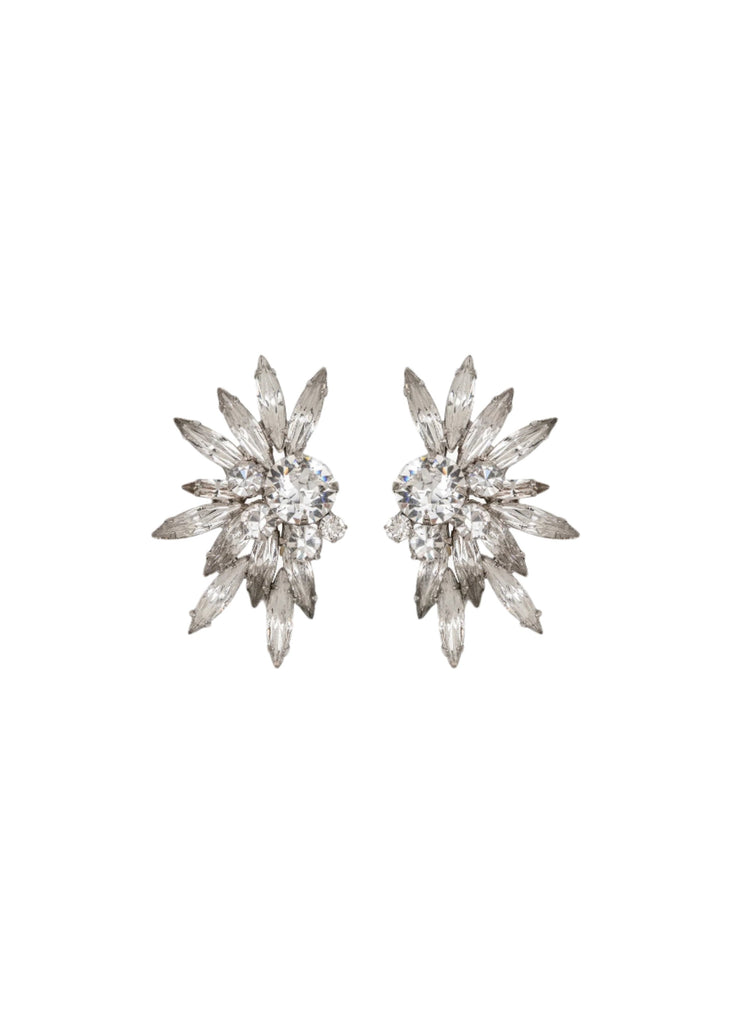 Shanti Earrings in Crystal