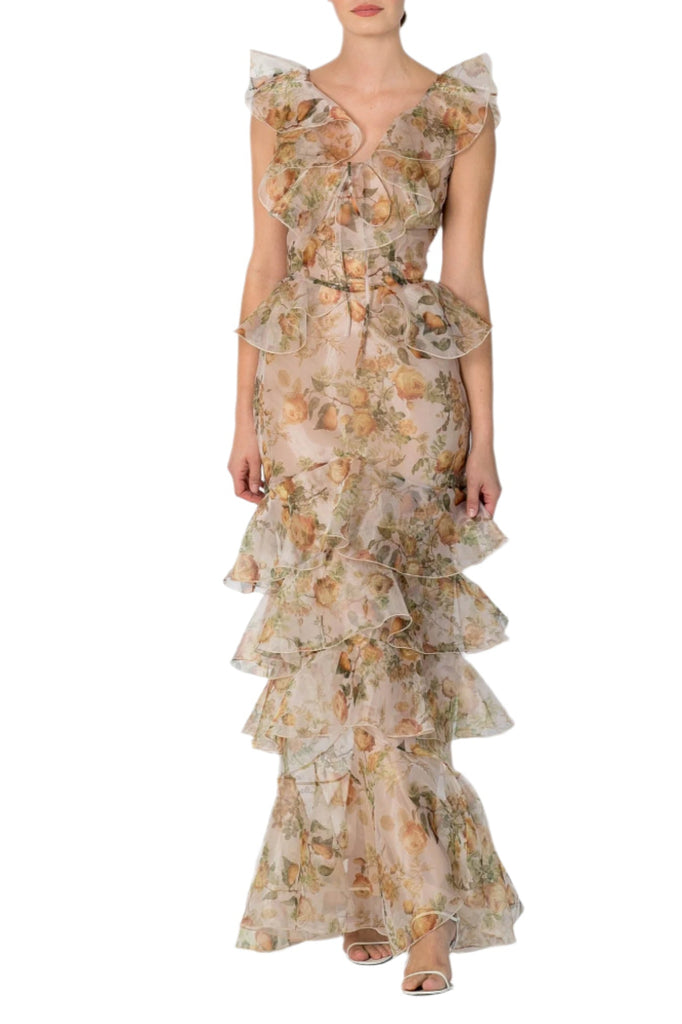 Carmen Gown in Floral