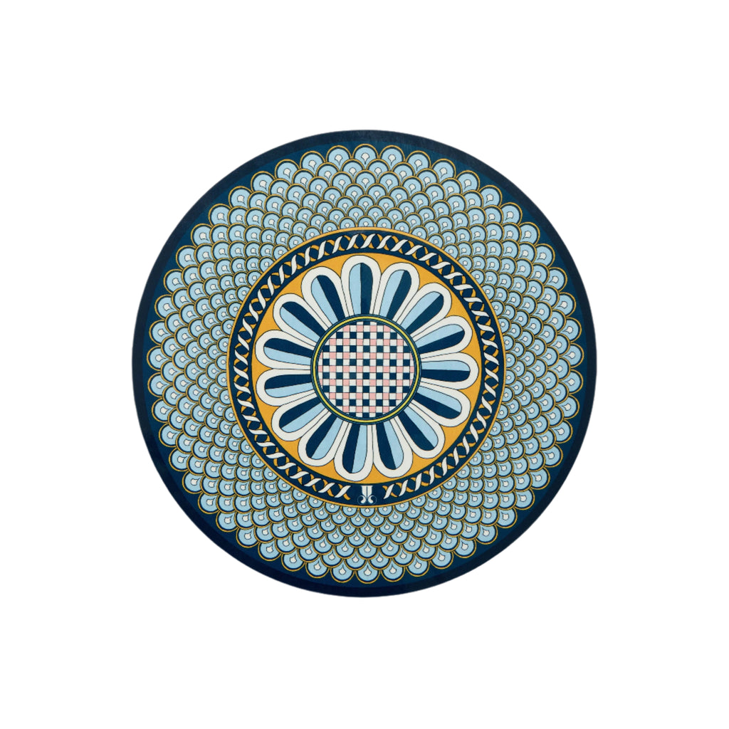 Disk Placemats in Napoli Midnight, Set Of 2