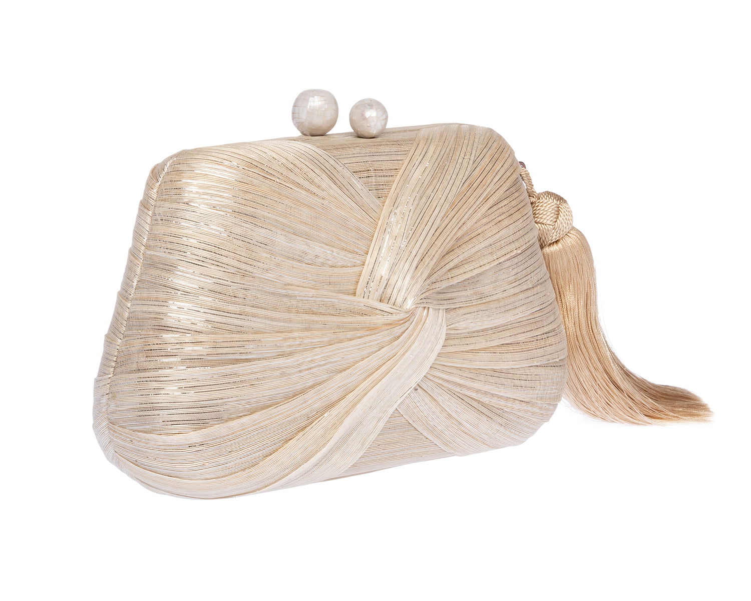 Rosie Clutch in Natural