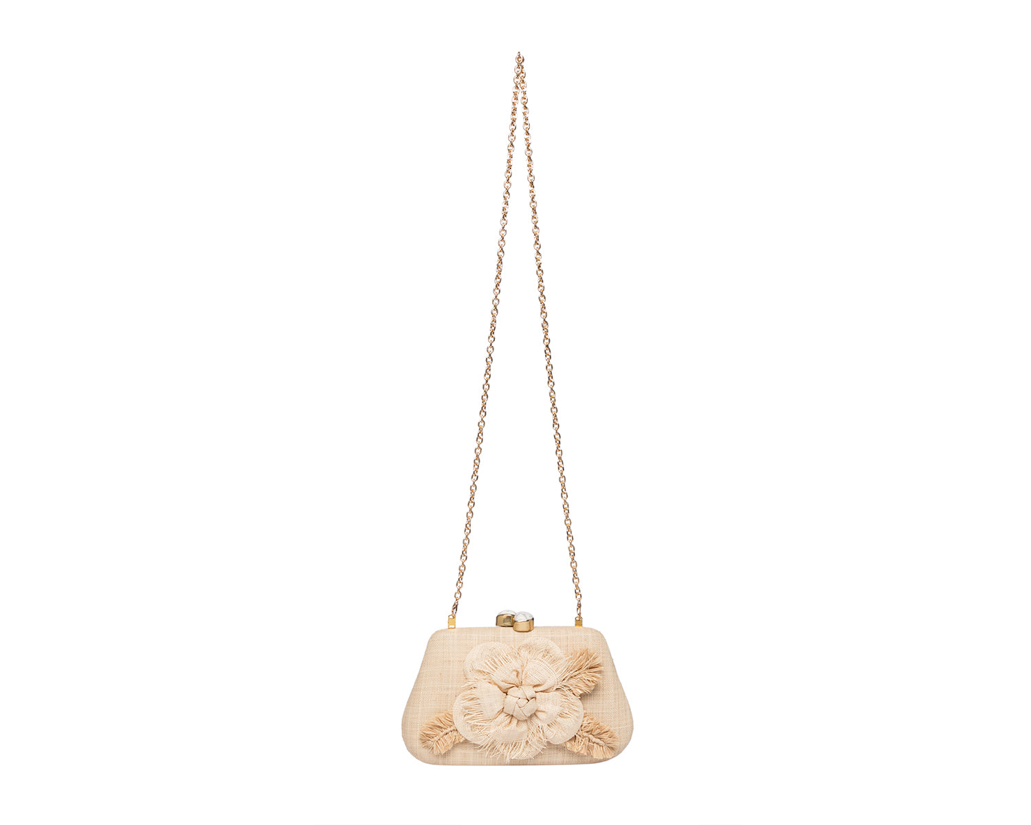 Rosie Clutch in Natural