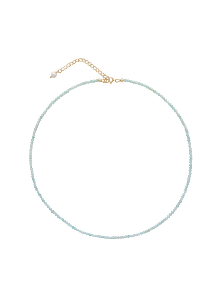 Rue Necklace in Light Blue