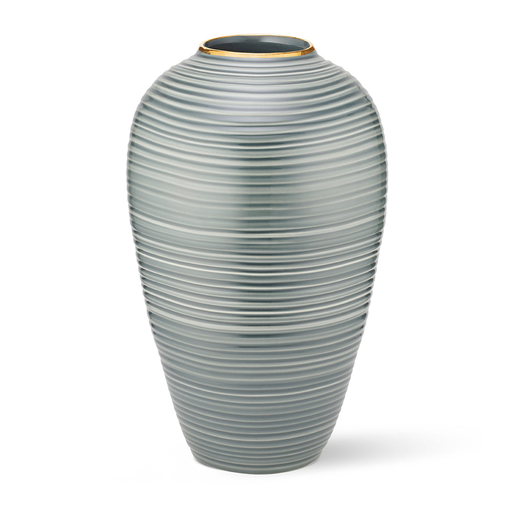 Aerin Calinda Tall Vase in Shadow on Over The Moon