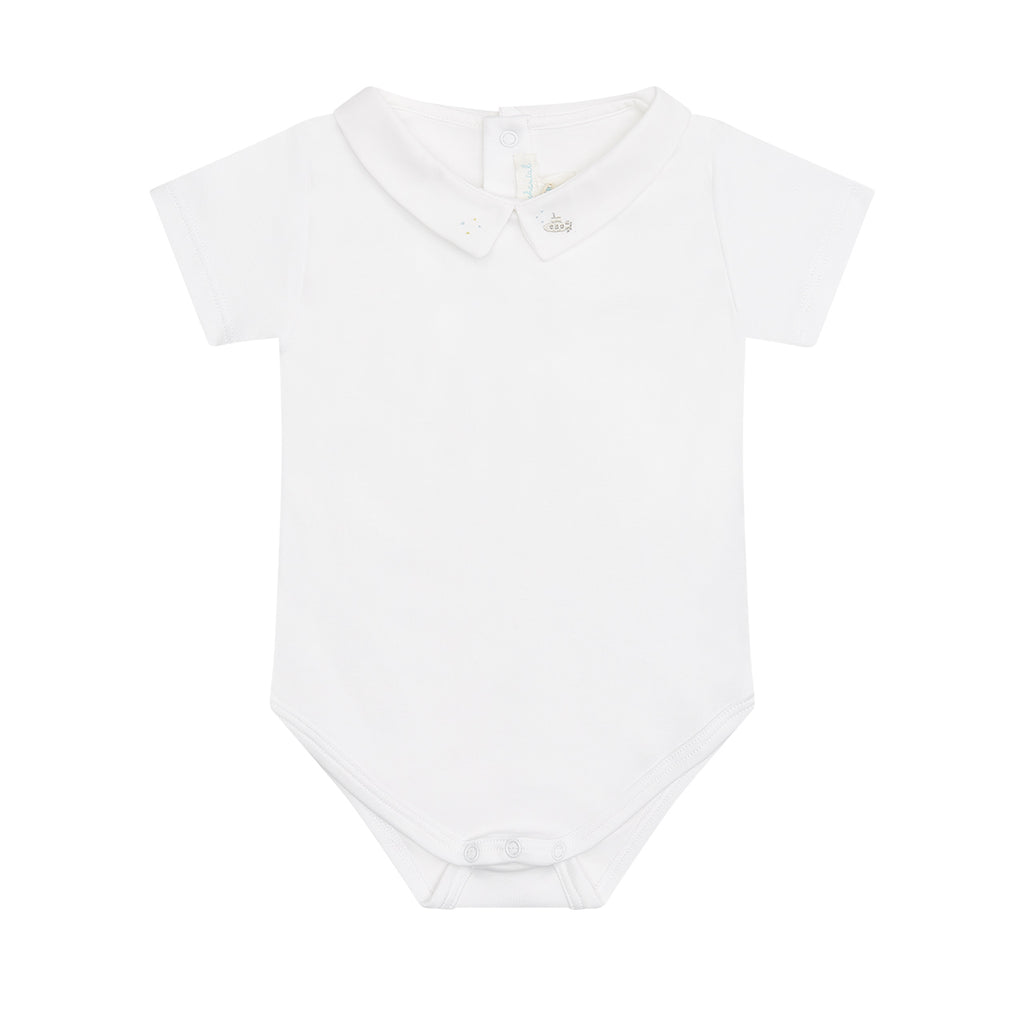 Chester Hand-Embroidered Submarine Onesie