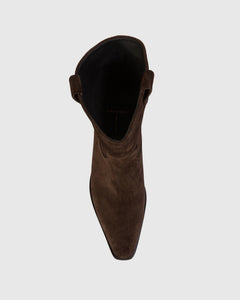 Casey 55 in Dark Brown Suede