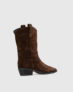 Casey 55 in Dark Brown Suede