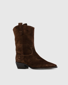 Casey 55 in Dark Brown Suede