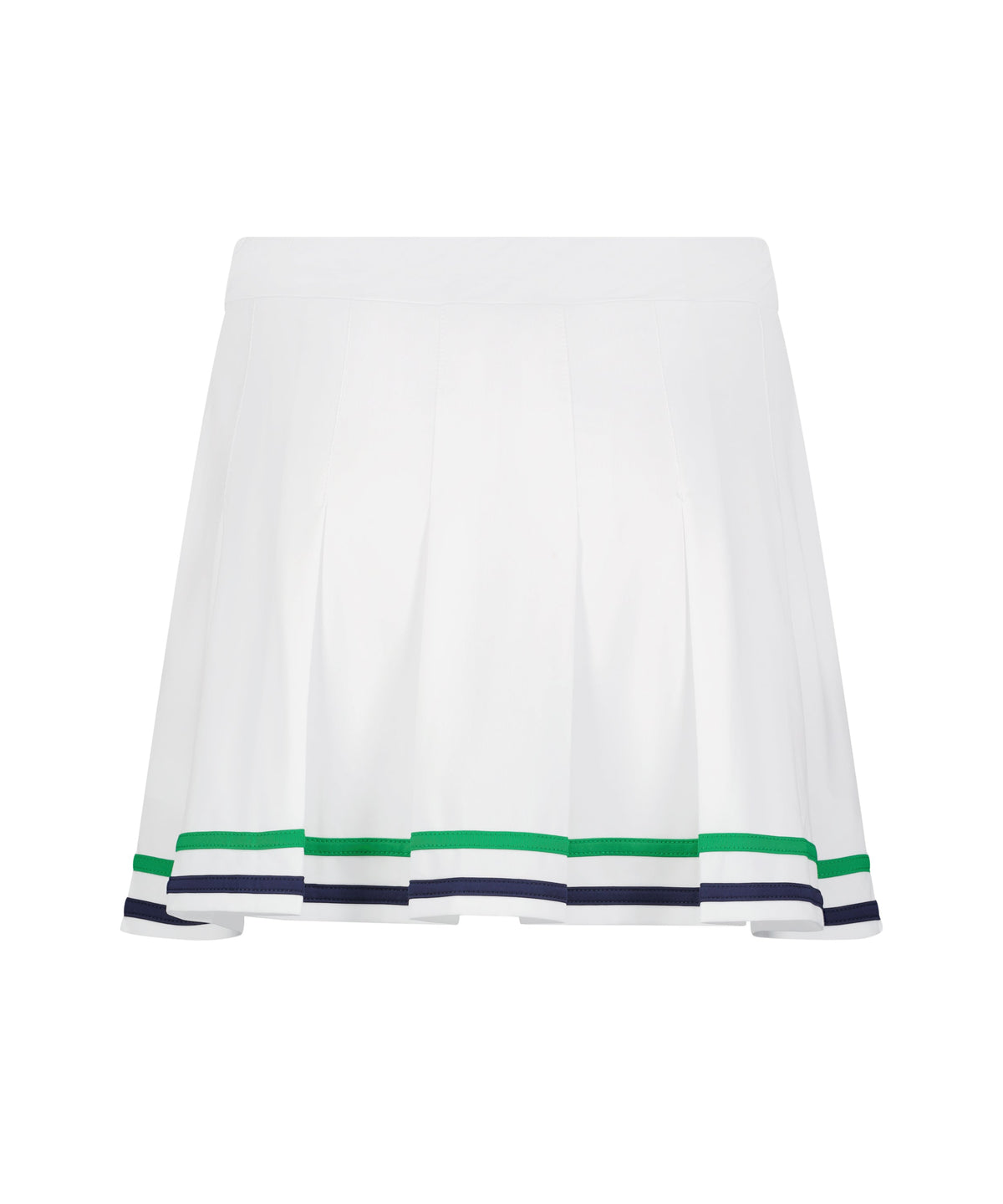 Women's White Pleated Tennis Skort