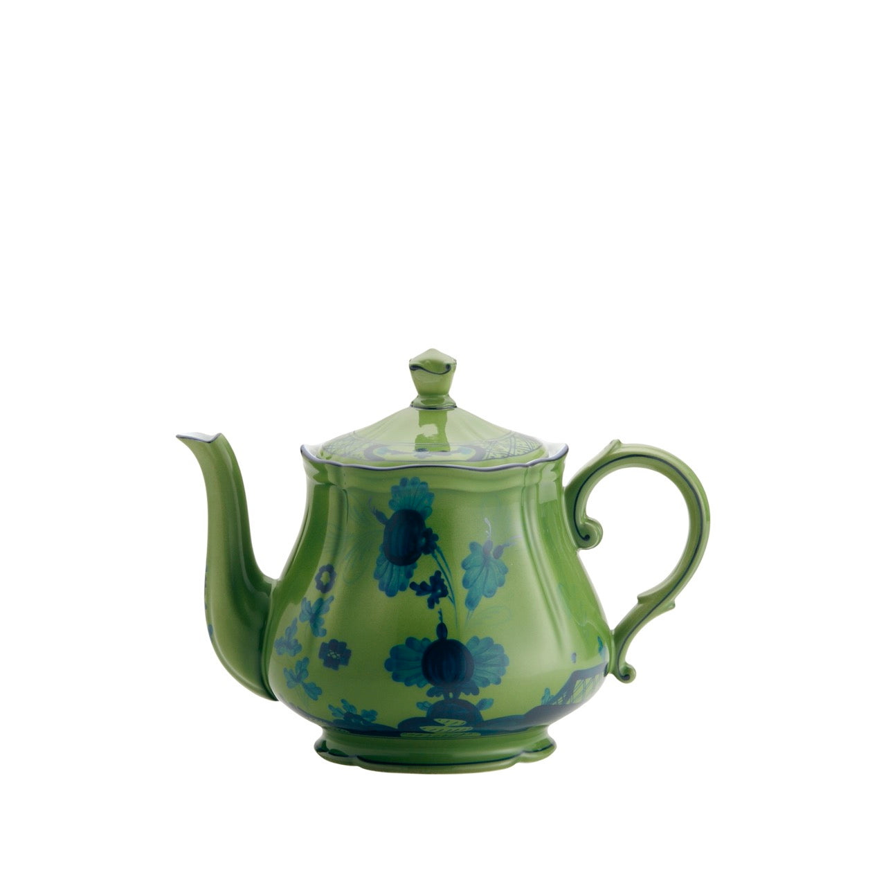 Oriente Italiano Teapot With Cover in Malachite