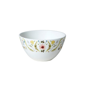 Scandinavian Floral Cereal / Soup Bowl