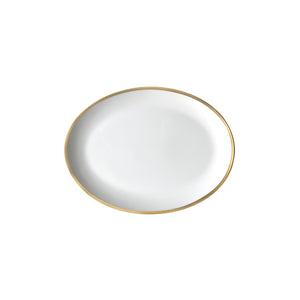 Golden Edge Oval Platter