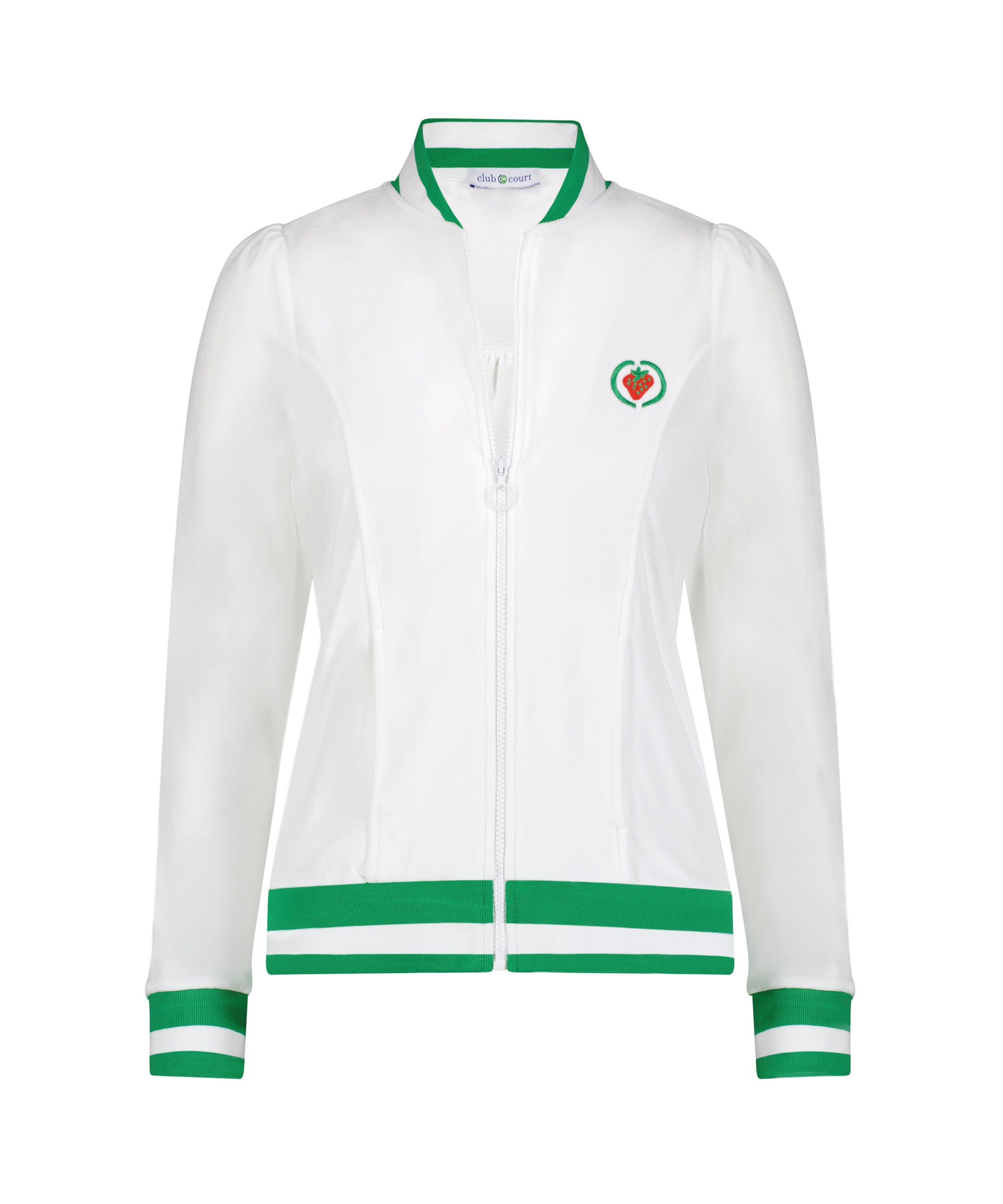 Women's White Tennis Jacket