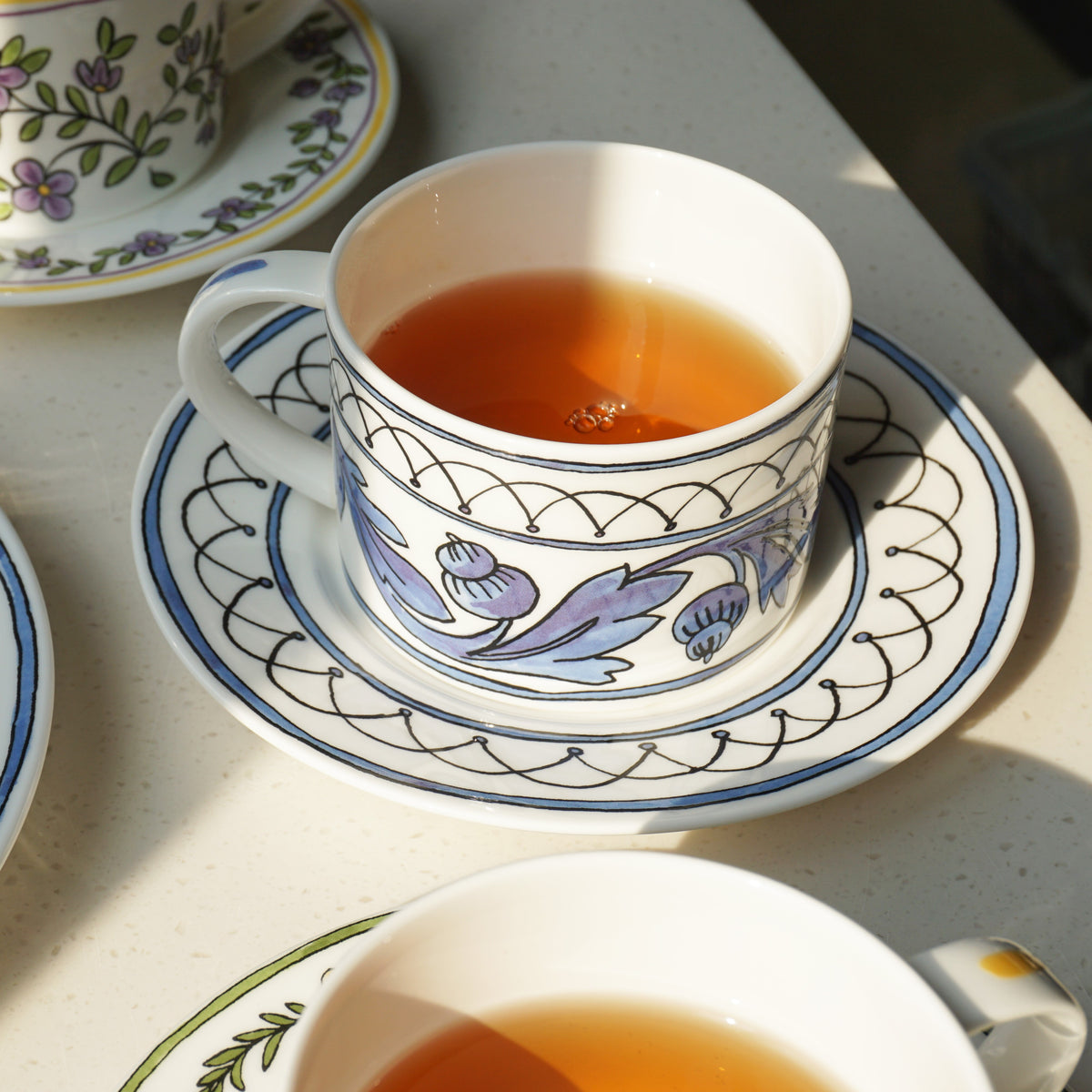 Blue Bird Cup and Saucer