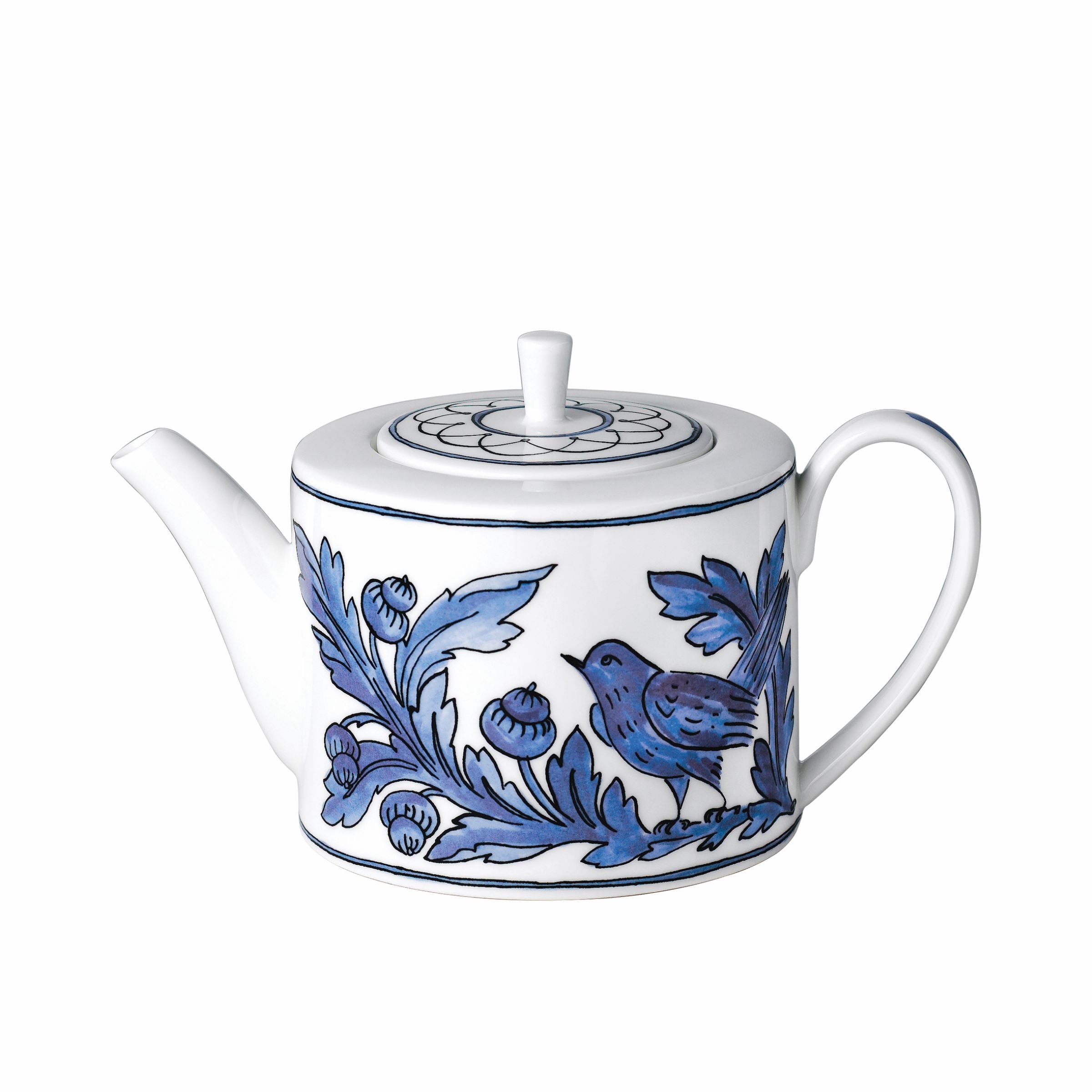 Blue Bird Teapot