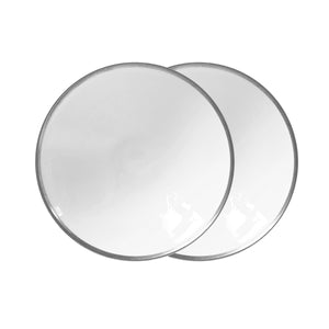 Platinum Edge Set of Two 8" Soup/ Pasta Bowl