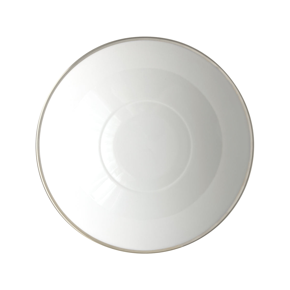 Platinum Edge Serving Bowl