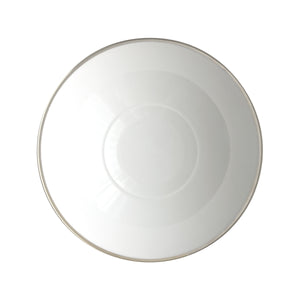 Platinum Edge Serving Bowl