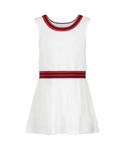 Girls White Tennis Dress