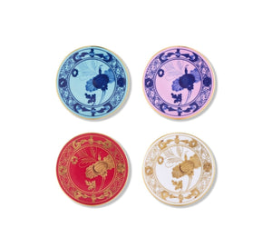 Coasters in Oriente Italiano Mix, Set of 4