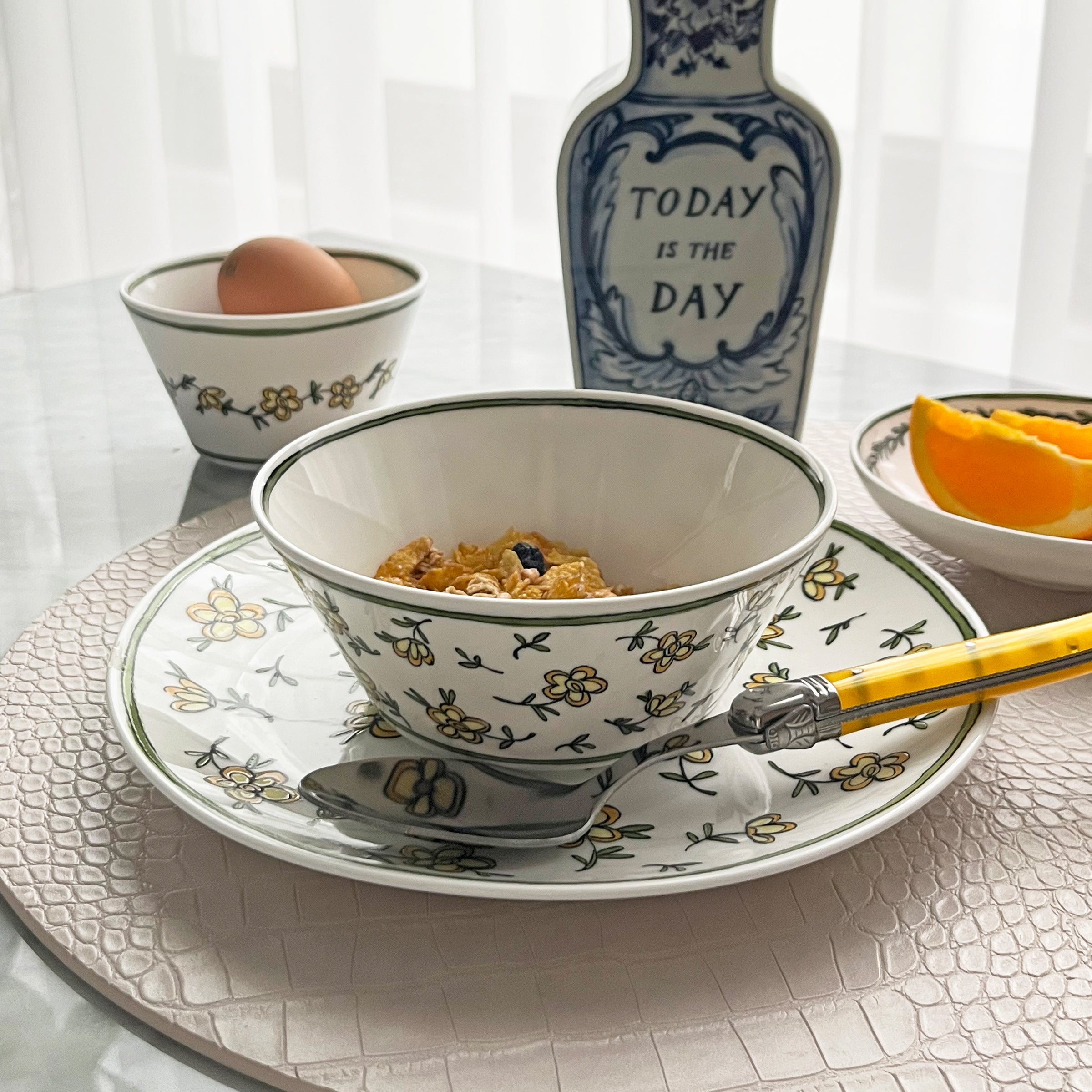 Daisy Chain Cereal / Soup Bowl