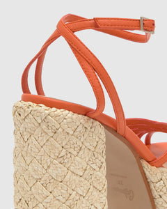 Farah in Orange Leather
