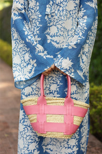 Doha Caftan in Blue Bouquet