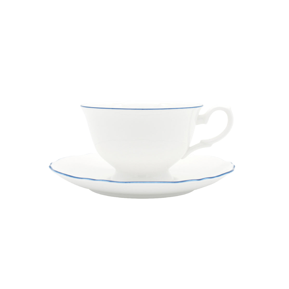 Amelie Royal Blue Tea Cup & Saucer