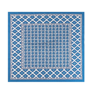 French Tablecloth Azulejo Blue