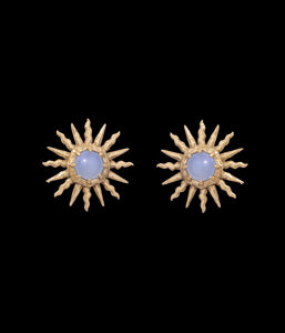 Fira Sun Studs in Gold