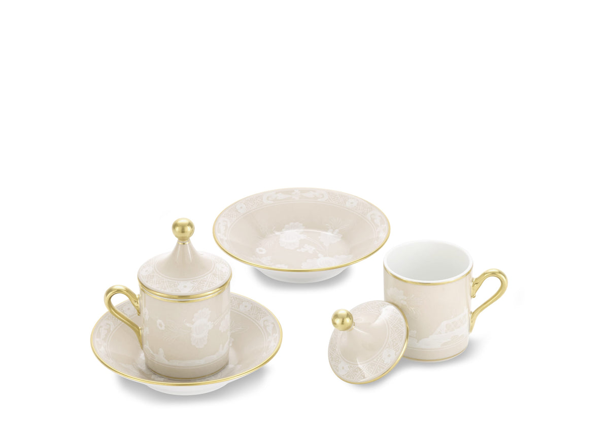 Oriente Italiano Coffee Set in Meringa