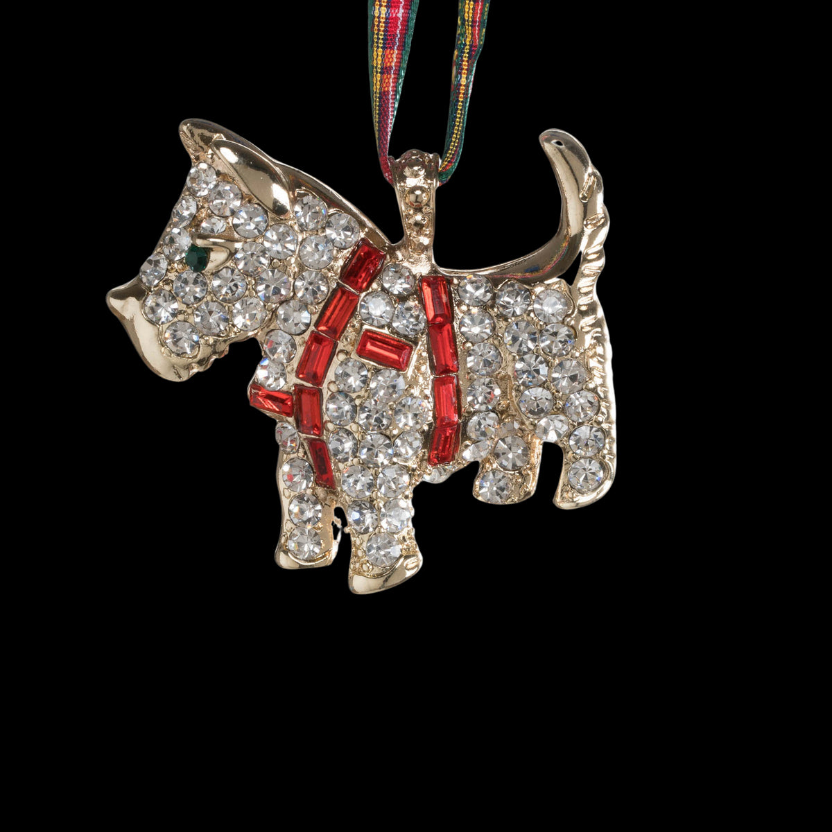 Scottie Dog Hanging Ornament