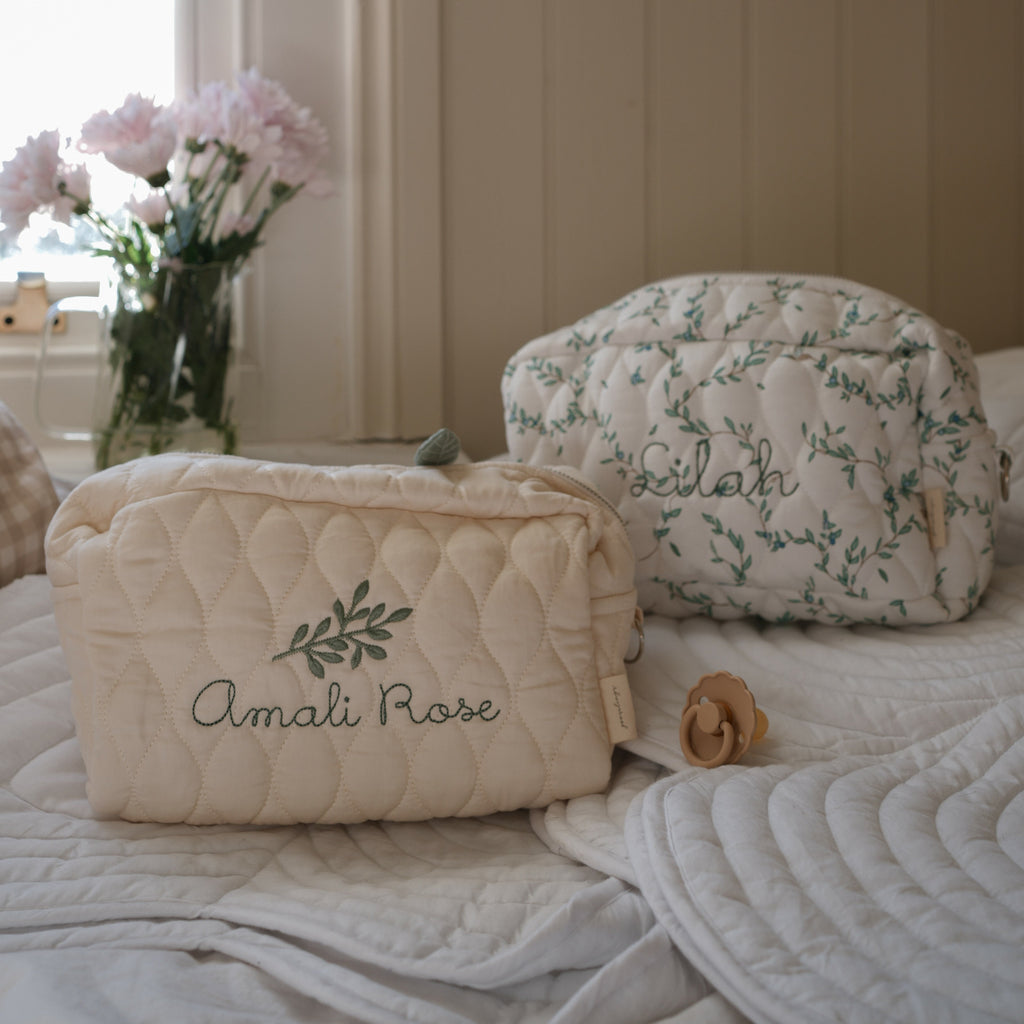 Toiletry Pouch in Secret Garden