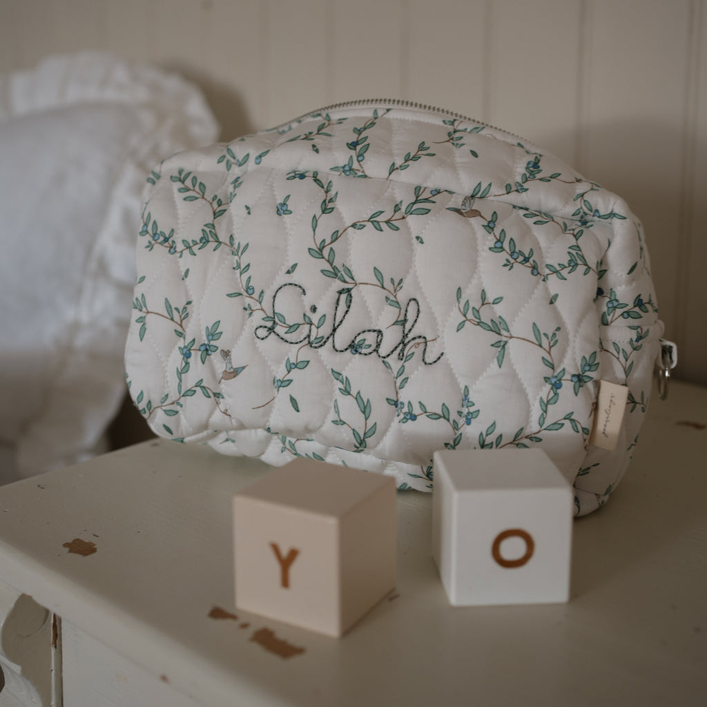 Toiletry Pouch in Secret Garden