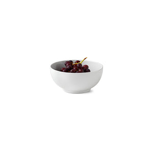 White Fluted Bowl 180cl 1.9qt, 21cm 8.27"