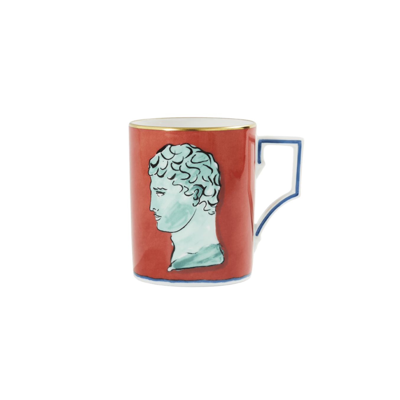 Il Viaggio Di Nettuno Red Coral Mug