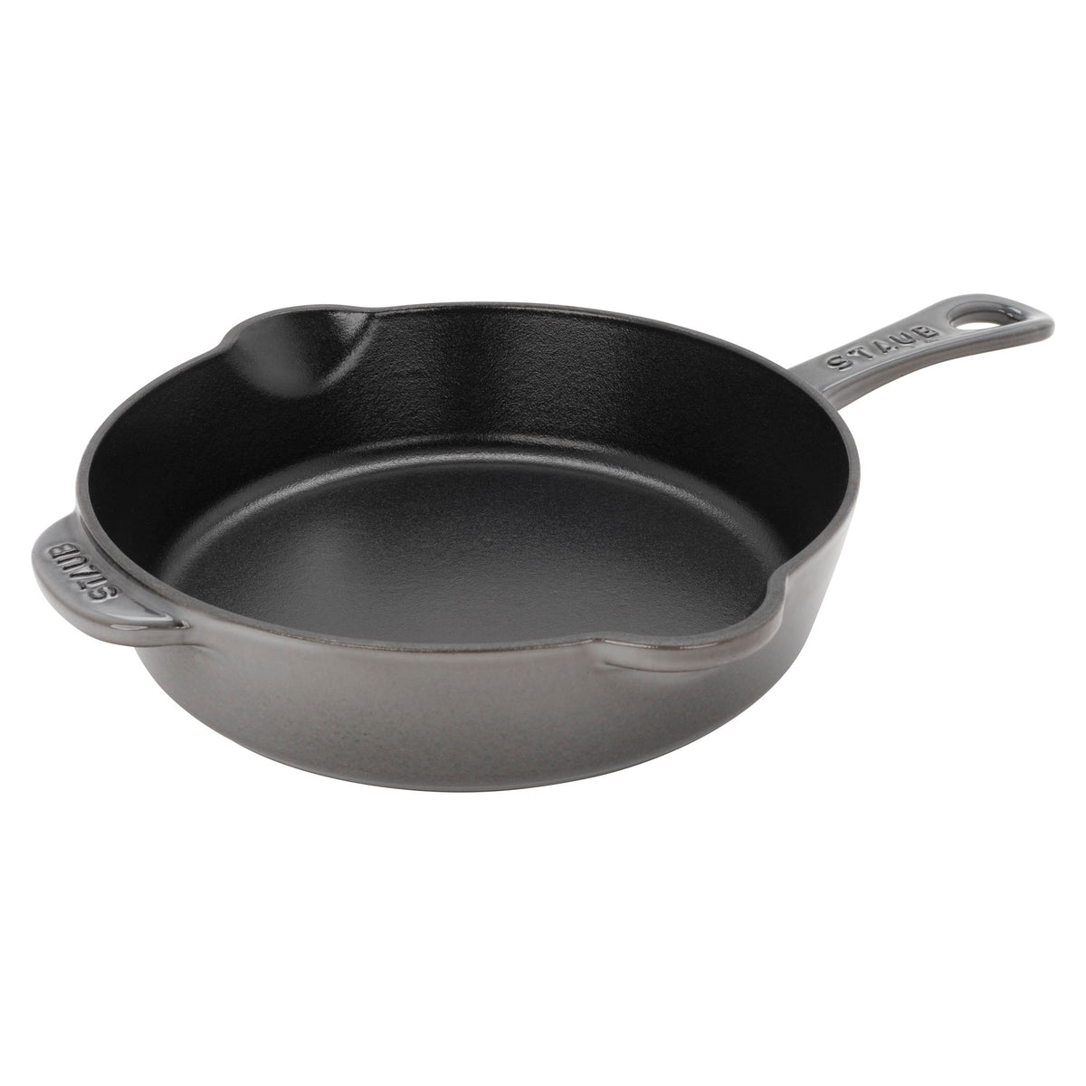 Cast Iron 8.5-inch Traditional Deep Skillet in Graphite Grey