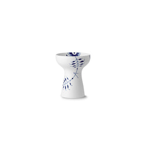 Blue Fluted Mega Open Vase 19cm 7.48"