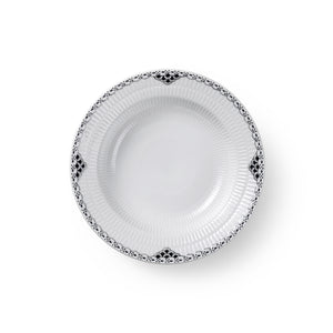 Black Lace Deep Plate 21cm 8.27"