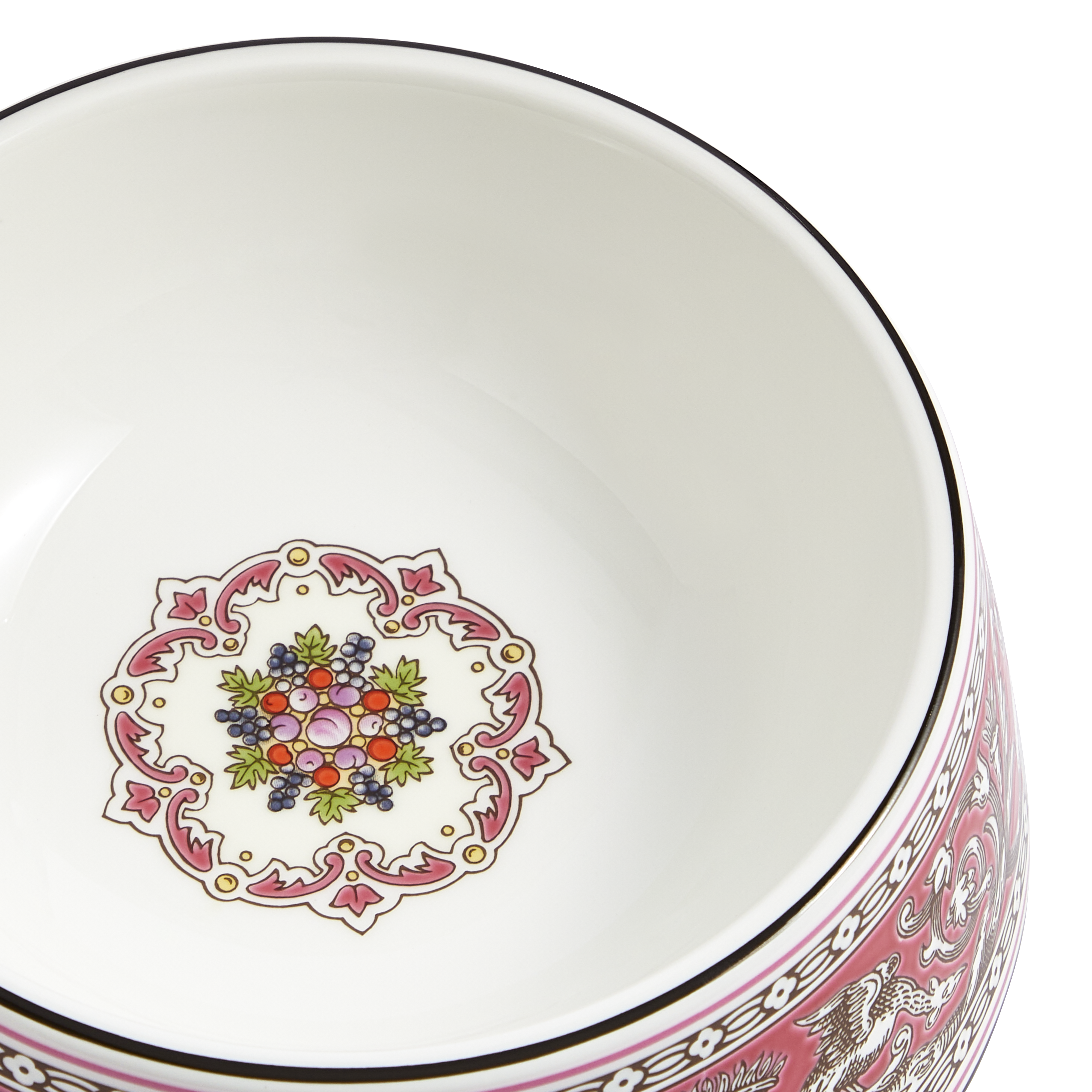 Florentine Fuchsia Pet Bowl 6.6"