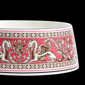 Florentine Fuchsia Pet Bowl 6.6"