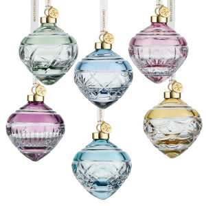 Winter Wonders Bauble Colour, Set of 6