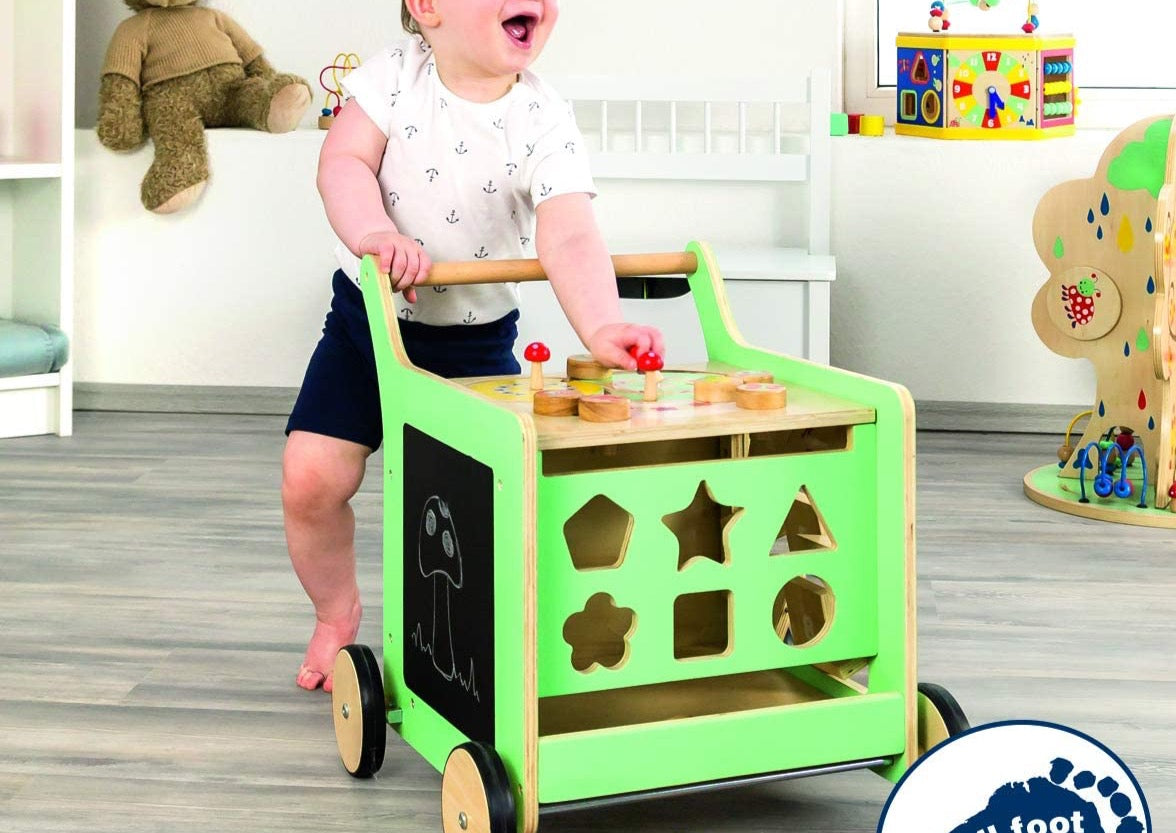 Pastel Natural 5-in-1 Baby Walker