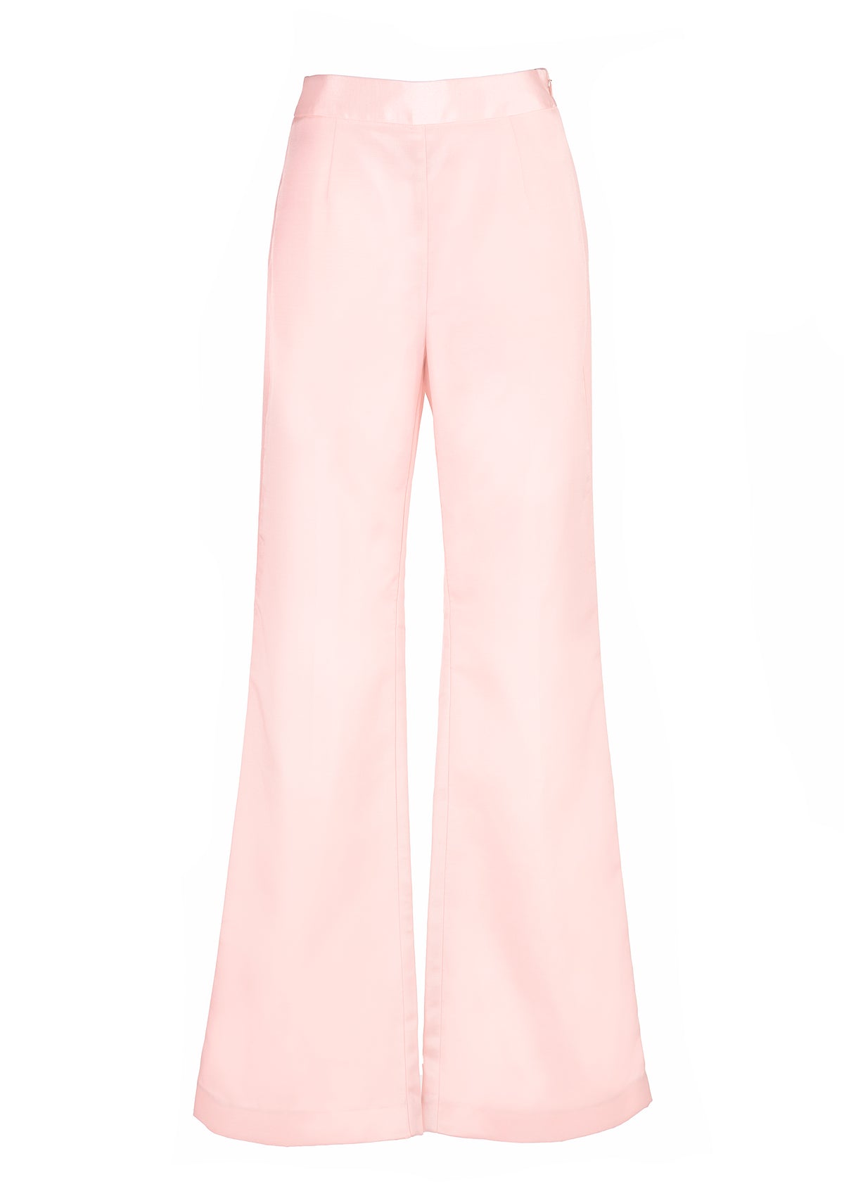 Morganite Faille Cropped Tuxedo Trouser