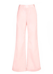 Morganite Faille Cropped Tuxedo Trouser