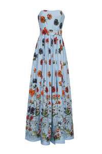 Greenfield Dress in Botanica Blue