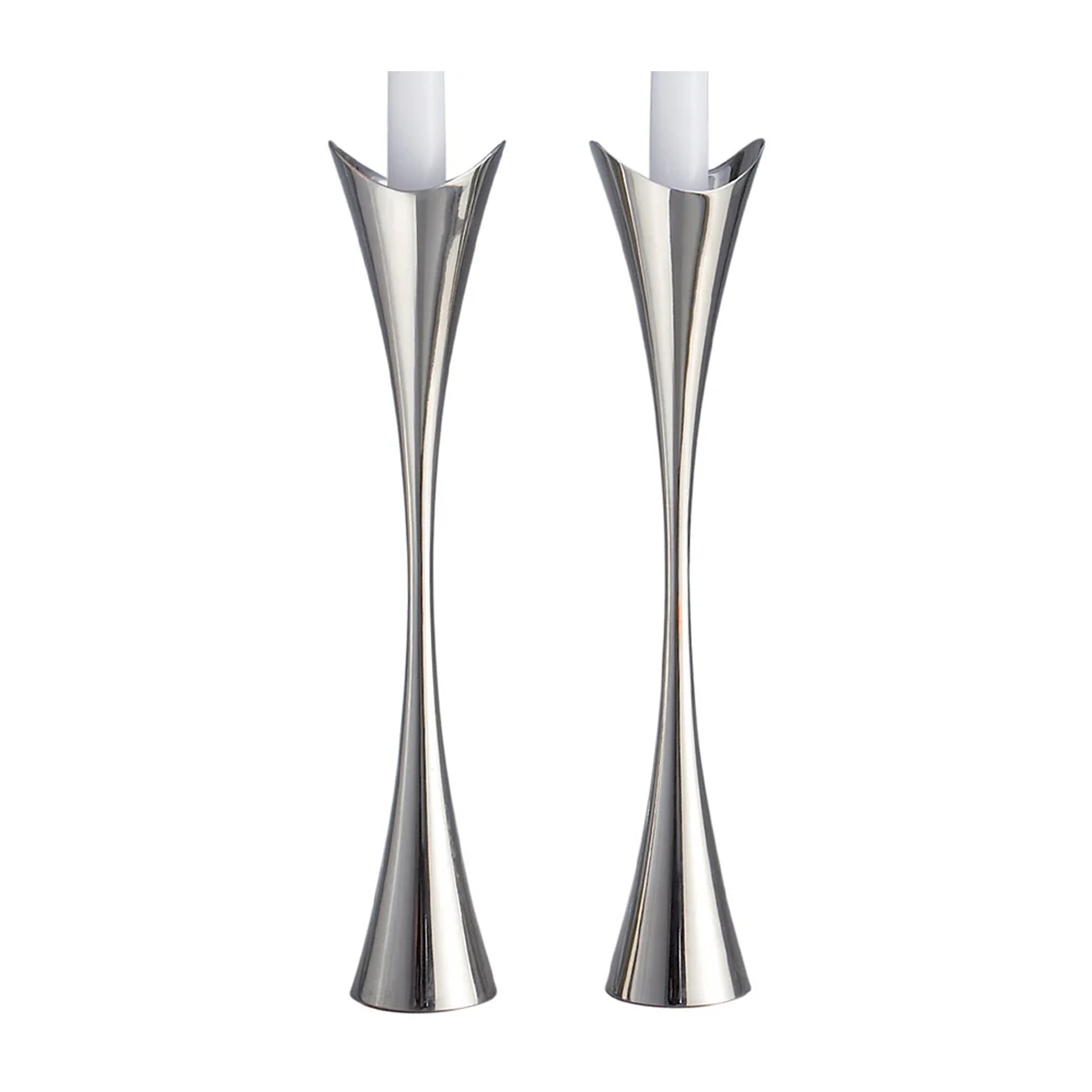 11" Curve Candlesticks