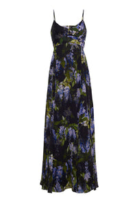 Kensington Dress in Wisteria Black