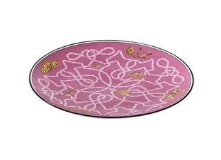 Arcadia Charger Plate in Pink