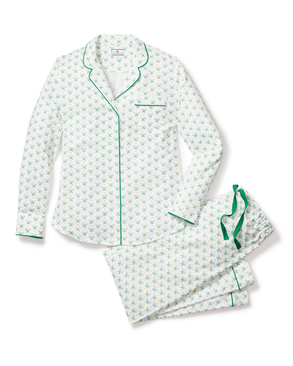 Women’s Twill Pajama Set in Match Point